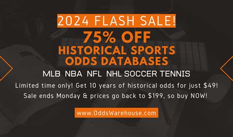 odds archive|Historical Sports Odds Database .